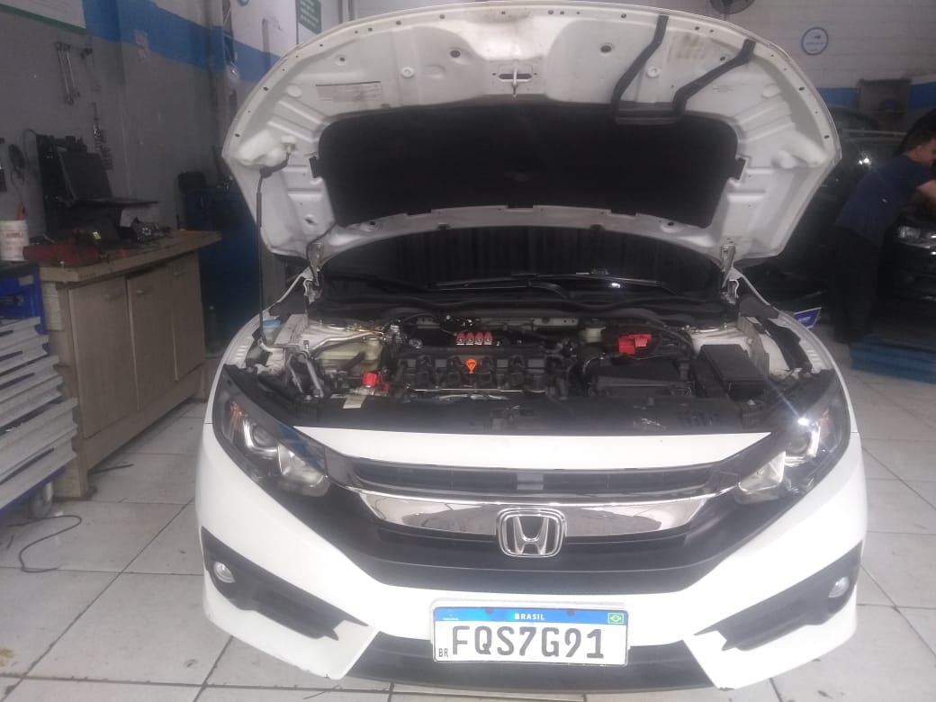 Kit GNV no Honda Civic